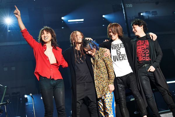 LUNA SEA、13ヵ月ぶりステージで魅せた覚悟と希望 『RELOAD』さいたまスーパーアリーナ公演レポート