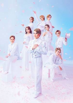 トップスター楊琳らが、舞う桜の花びらのなかで　OSK日本歌劇団創立100周年記念公演 『レビュー春のおどり』ビジュアル＆演目発表