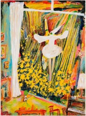 新作や過去作約300点で荒井良二の作品世界を展開『new born 荒井良二 いつも しらないところへ たびするきぶんだった』7月1日より開催