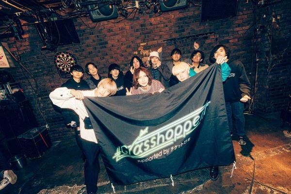 『Grasshopper vol.9』同世代スリーマンの再来！　ofulover×postman×Absolute area