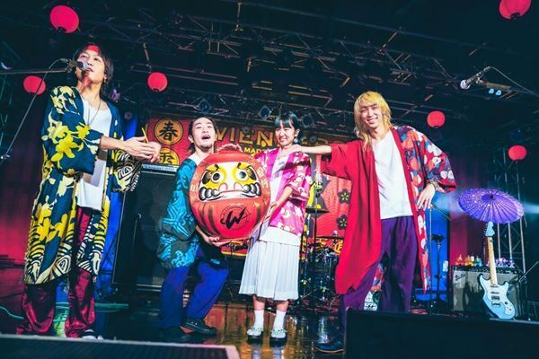 Wienners、“日本”をコンセプトに全22曲披露　ツアー『春雷行脚』千秋楽公演