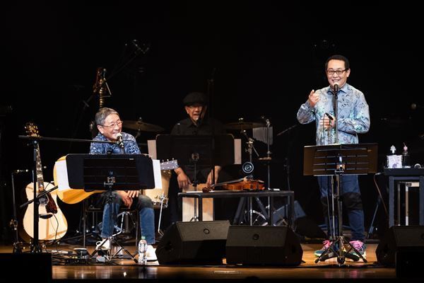 さだまさし、一夜限りのグレープ復活コンサート開催＆47年ぶりのグレープ名義の新アルバムリリースを発表