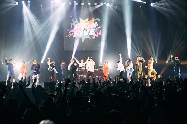 梅田サイファー×RHYMESTER×775『HIGH FIVE 2022』大阪公演オフィシャルレポート