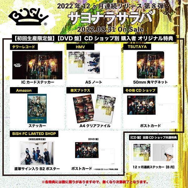 BiSH、アイナ・ジ・エンドが振付を手がけた「サヨナラサラバ」MVダンスバージョン公開