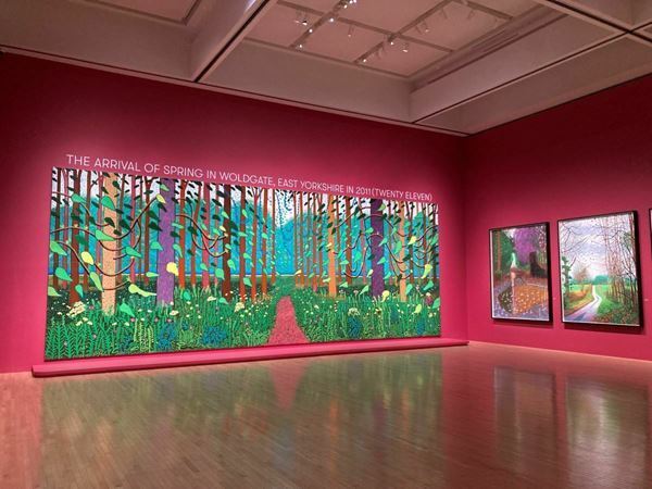 全長90メートルに及ぶ大作でノルマンディーの四季をめぐる　『デイヴィッド・ホックニー展』レポート