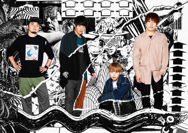 04 Limited Sazabys、対バン相手を明かさない謎の2マンツアーが開幕