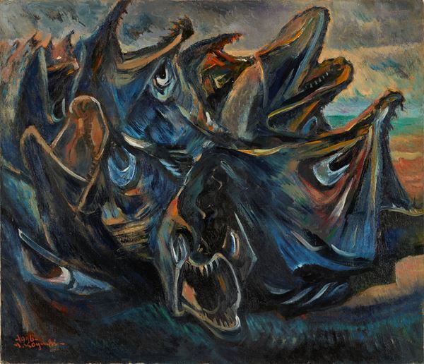 足尾鉱毒事件を主題とした作品を中心に約300点で版画家・小口一郎の生涯を回顧する『小口一郎展』開催