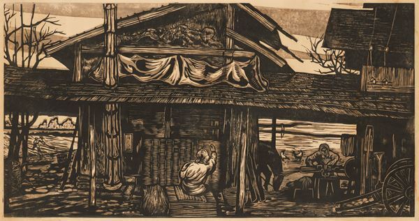 足尾鉱毒事件を主題とした作品を中心に約300点で版画家・小口一郎の生涯を回顧する『小口一郎展』開催