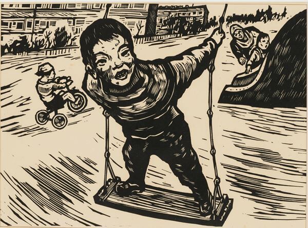 足尾鉱毒事件を主題とした作品を中心に約300点で版画家・小口一郎の生涯を回顧する『小口一郎展』開催