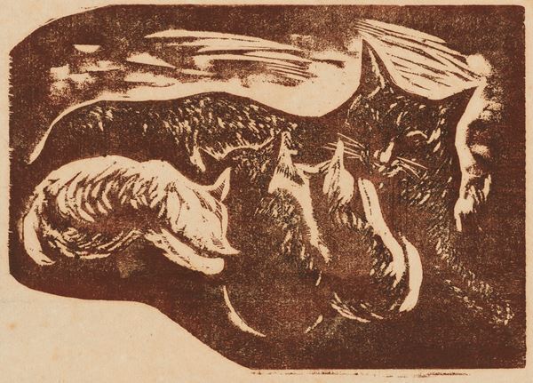 足尾鉱毒事件を主題とした作品を中心に約300点で版画家・小口一郎の生涯を回顧する『小口一郎展』開催