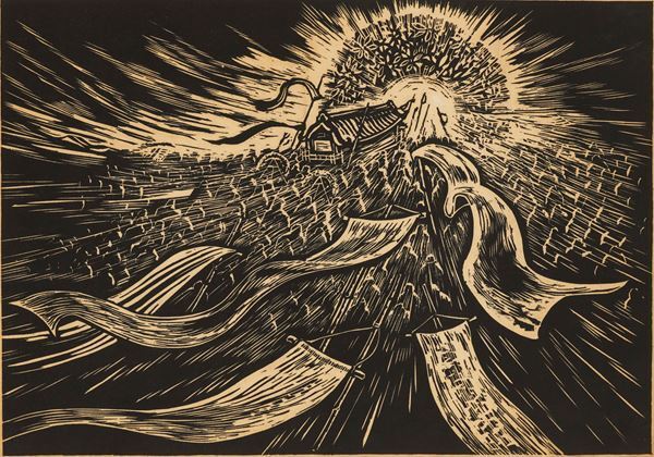 足尾鉱毒事件を主題とした作品を中心に約300点で版画家・小口一郎の生涯を回顧する『小口一郎展』開催