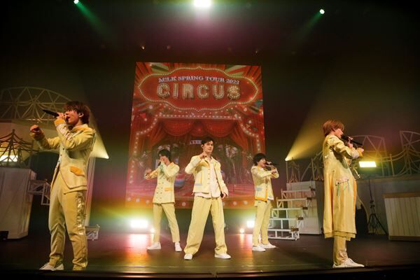「M!LK SPRING TOUR 2022”CIRCUS”」5月28日 東京・LINE CUBE SHIBUYA 撮影：斎藤 大嗣