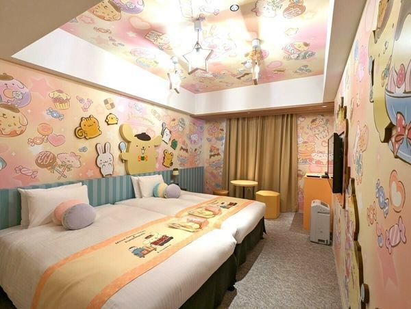 宿泊するとオリジナルグッズがもらえる！三井ガーデンホテルと「ポムポムプリン」のコラボルーム体験レポート