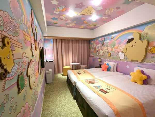 宿泊するとオリジナルグッズがもらえる！三井ガーデンホテルと「ポムポムプリン」のコラボルーム体験レポート