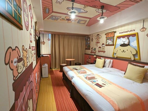 宿泊するとオリジナルグッズがもらえる！三井ガーデンホテルと「ポムポムプリン」のコラボルーム体験レポート