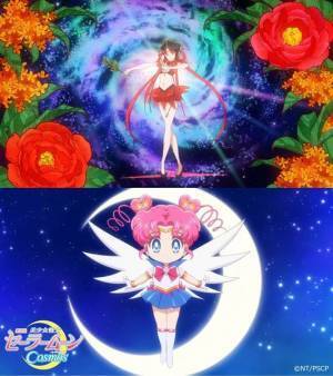 『セーラームーンCosmos』ショートキャラPV企画第8弾、物語の重要キャラ“セーラー火球＆セーラーちびちびムーン”が登場