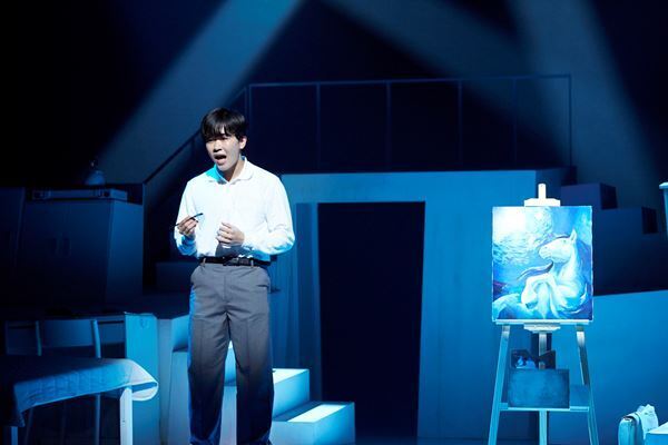 魅力的な歌声と、あちこちに散りばめられた仕掛けを楽しんで　ミュージカル『カラフル』開幕