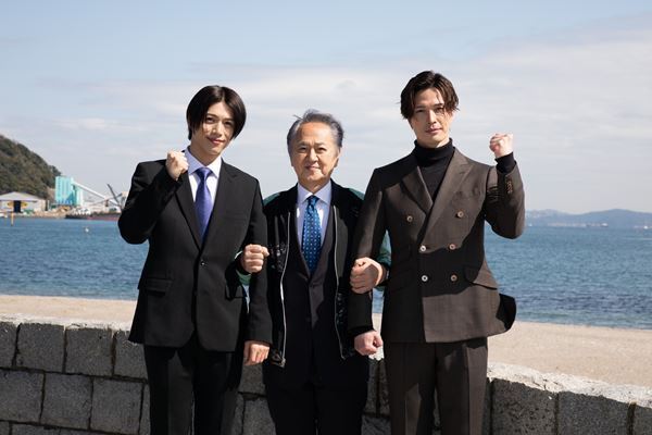 『太平洋序曲』廣瀬友祐＆立石俊樹が横須賀市長を表敬訪問「ペリー来航を新たな視点で演じていただくことが大変嬉しい」
