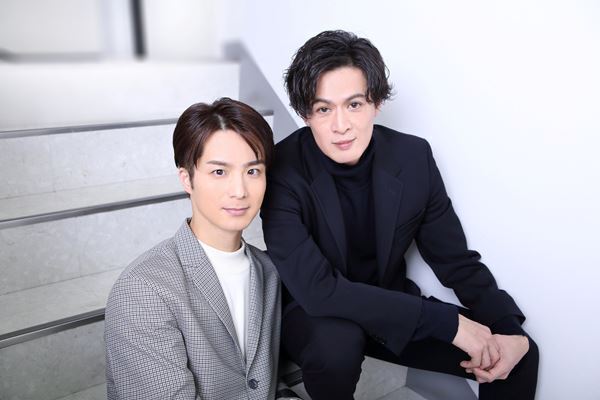 【『スリル・ミー』キャスト対談第1弾】 田代万里生×新納慎也 ～“真実の愛”を描くおっさんずラブ（!?）ペア～