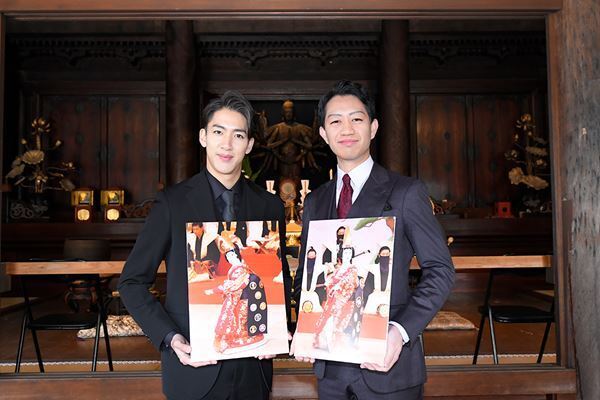 中村壱太郎＆尾上右近、歌舞伎座『京鹿子娘道成寺』上演に向け和歌山で成功祈願