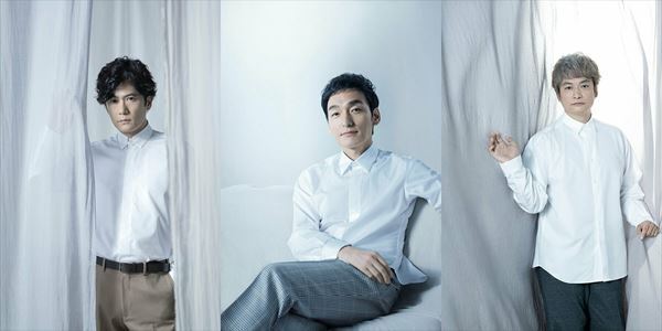 稲垣吾郎・草彅剛・香取慎吾による新しい地図、3年8カ月ぶりの有観客イベントを全国5都市で開催