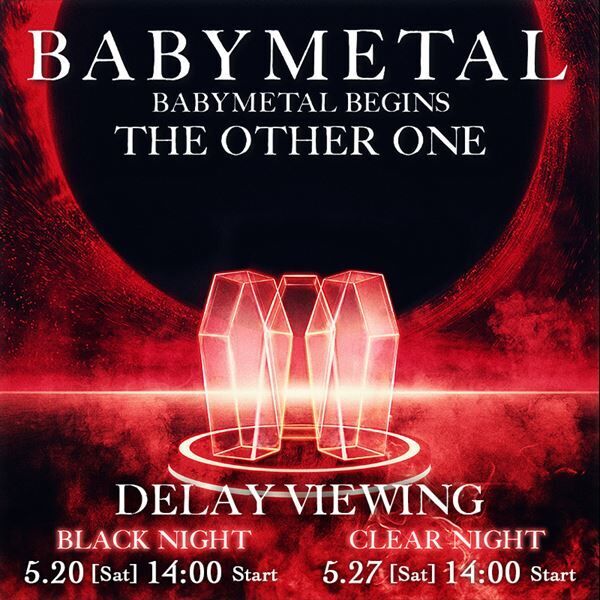 『BABYMETAL BEGINS - THE OTHER ONE - DELAY VIEWING』ビジュアル