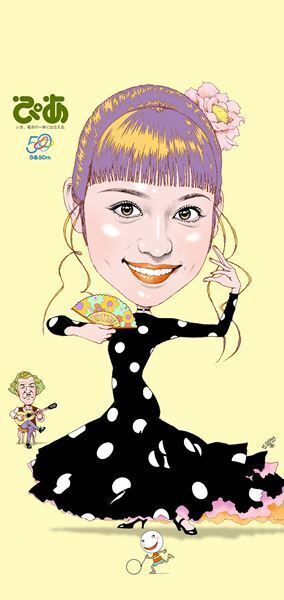 【川口春奈】ぴあ及川正通イラストの制作過程をレポート