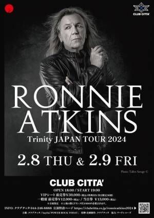 『RONNIE ATKINS Trinity JAPAN TOUR 2024』