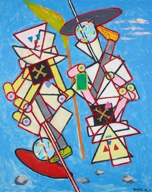 描き下し未発表作品「寒山拾得」シリーズ102点を一挙初公開『横尾忠則　寒山百得』展9月12日より開催