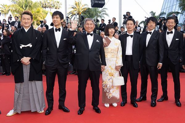 北野武監督最新作『首』カンヌ国際映画祭で熱烈歓迎「もっと良い作品作ってまた来ます」