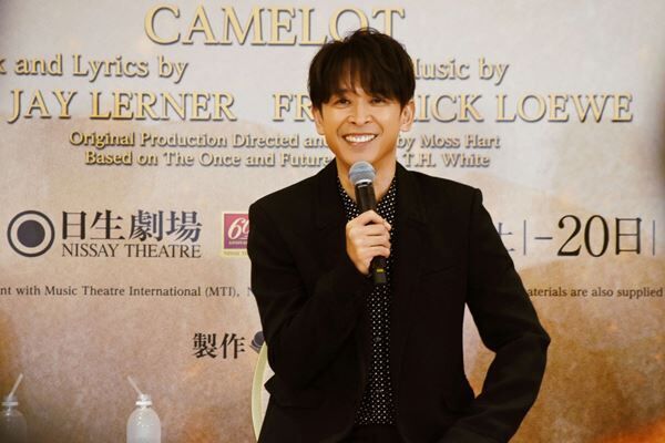 坂本昌行が人間臭いアーサー王に　日本初演ミュージカル『キャメロット』制作発表