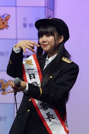 超ときめき♡宣伝部が一日警察署長に　春の全国交通安全運動・玉川警察署キックオフイベントに出席