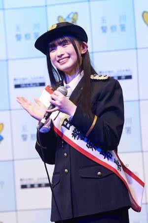 超ときめき♡宣伝部が一日警察署長に　春の全国交通安全運動・玉川警察署キックオフイベントに出席