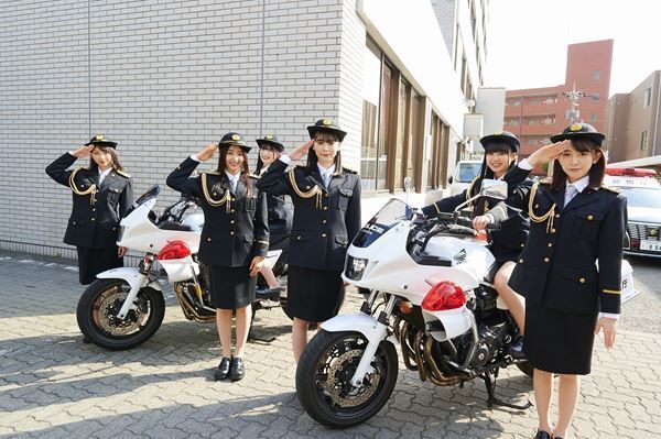 超ときめき♡宣伝部が一日警察署長に　春の全国交通安全運動・玉川警察署キックオフイベントに出席