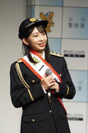 超ときめき♡宣伝部が一日警察署長に　春の全国交通安全運動・玉川警察署キックオフイベントに出席