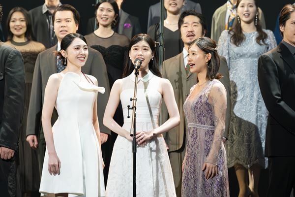 『民衆の歌』ほか豪華な歌唱に期待高まる　現・帝劇最後の『レ・ミゼラブル』製作発表会見に総勢84名キャストが勢揃い