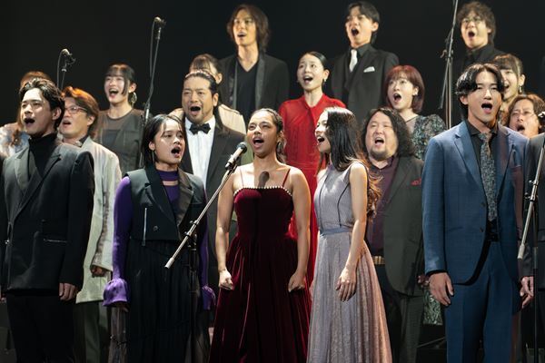 『民衆の歌』ほか豪華な歌唱に期待高まる　現・帝劇最後の『レ・ミゼラブル』製作発表会見に総勢84名キャストが勢揃い