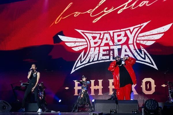 BABYMETALがサマソニバンコク公演BODYSLAMのステージにゲスト出演　F.HEROも登場し3アーティストの共演が実現