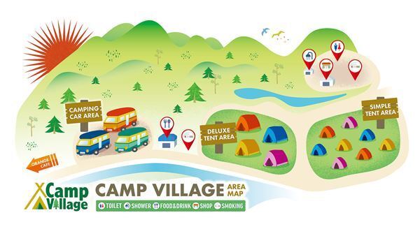 『フジロック'24』手軽にキャンプを楽しめる新エリアが誕生