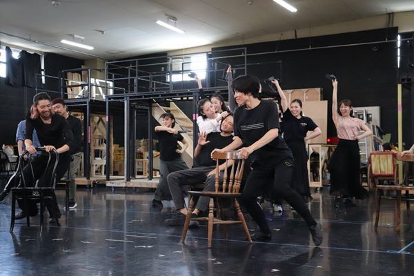 石丸幹二、井上芳雄、安蘭けいらが4曲を披露！　3つの家族の絆を描くミュージカル『ラグタイム』稽古場レポート