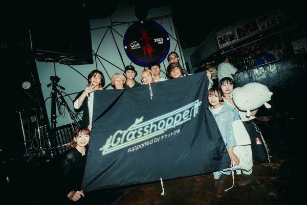 『Grasshopper vol.15』CAT ATE HOTDOGS×とうめい天国×あるくとーーふ　大切な記憶を作り出してくれた夜【レポート】