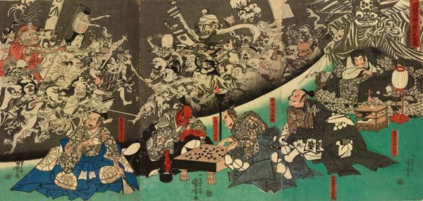 国芳、国貞、芳年など初公開38点を含む妖怪画や幽霊画170点を大公開！　太田記念美術館で『浮世絵お化け屋敷』8月3日から　