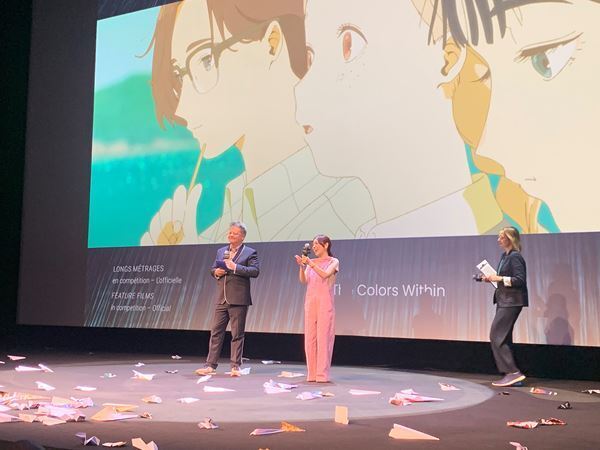 異例の上映前スタンディングオベーション『きみの色』アヌシー映画祭でプレミア上映