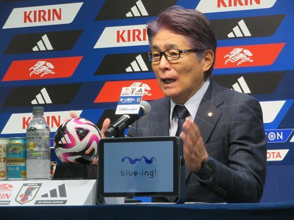 1年ぶり日本代表復帰の古橋に、森保監督は「享梧の良さを生かしてほしいし、生かしてあげたい」