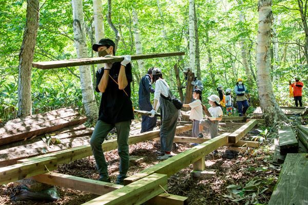 フジロック会場周辺の整備に参加できる『ボードウォークキャンプ vol.75』5月開催