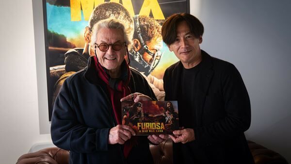 左より）ジョージ・ミラー監督、前田真宏