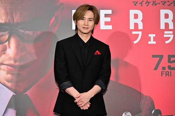 堂本光一が映画『フェラーリ』の見どころをアピール「衝撃シーンもあるので楽しんで」