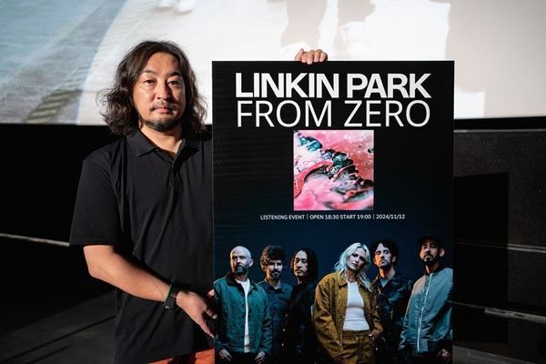LINKIN PARKニュー・アルバム『From Zero』リリース記念、極上爆音視聴会に約200人のファンが歓喜
