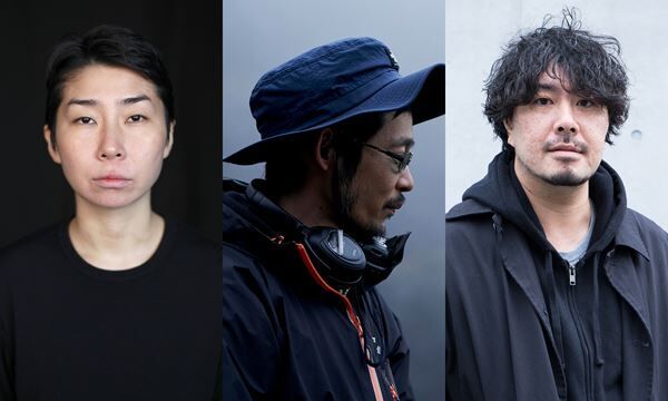 （左から）小田香監督、山﨑樹一郎監督、藤元明緒監督