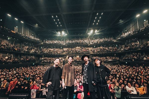 ACIDMANの『ゴールデンカムイ』主題歌発売記念ライブに玉木宏がサプライズ登場